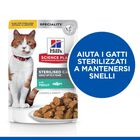 Hill's Science Plan Cat Adult Sterilised con Trota 85 gr