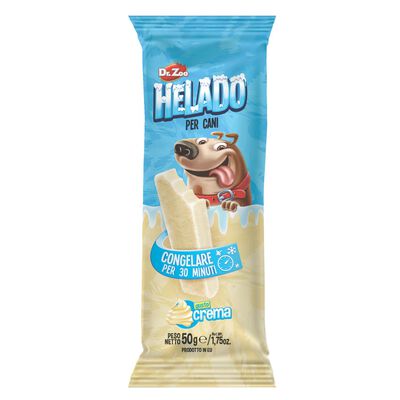 Dr Zoo Helado per cani gusto Crema 50 gr