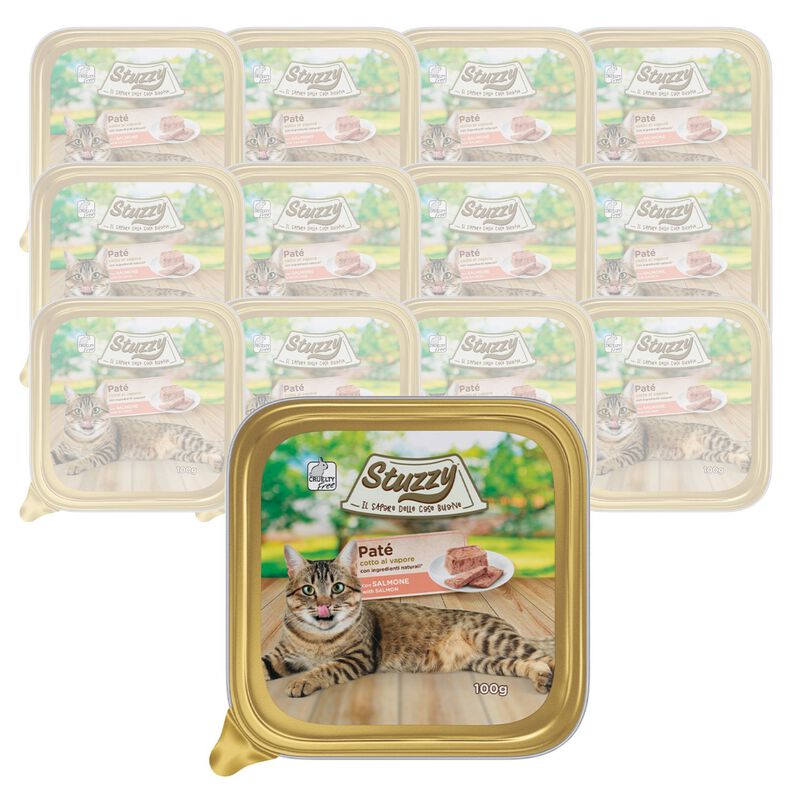 Stuzzy Cat Pat&eacute; con Salmone 100 gr