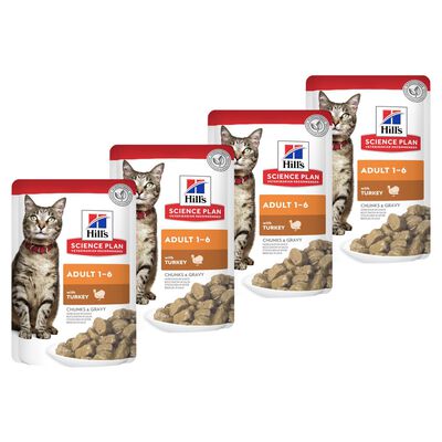 Hill's Science Plan Cat Adult con Tacchino Bustina 85 gr