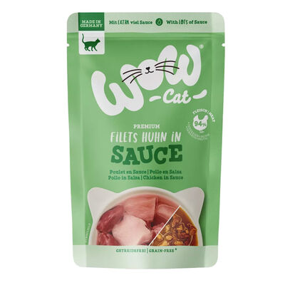 Wow Cat Adult Pollo in salsa 85gr