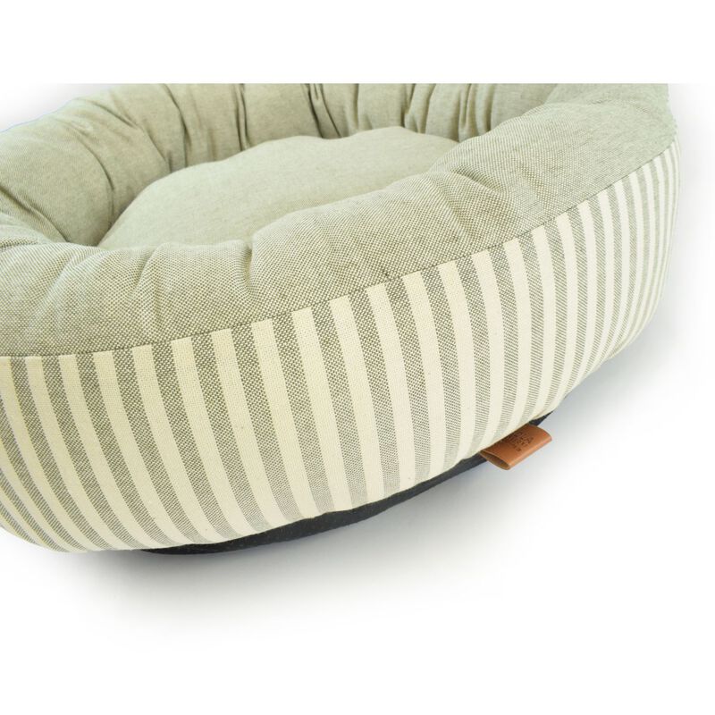 L'Isola dei Tesori Cuccia Ciambella righe verdi diam. 60 cm