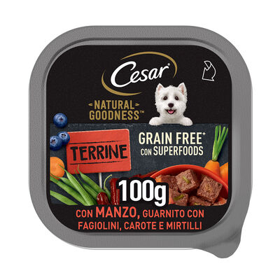 Cesar Dog Natural Goodness Terrine con Manzo 100gr