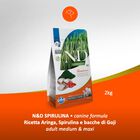 Farmina N&D Spirulina Dog Adult Medium&Maxi Aringa Spirulina e Bacche di Goji 2 kg - Scad. Dicembre 25