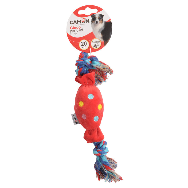 Camon Caramella con squeaker gioco per cani
