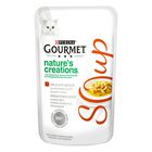 Gourmet Nature's Creation Soup Cat Adult Pollo, Pesce bianco e Verdure 40 gr