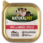 Naturalpet Dog Adulto Paté con Manzo e Vitello 150 gr image number 0