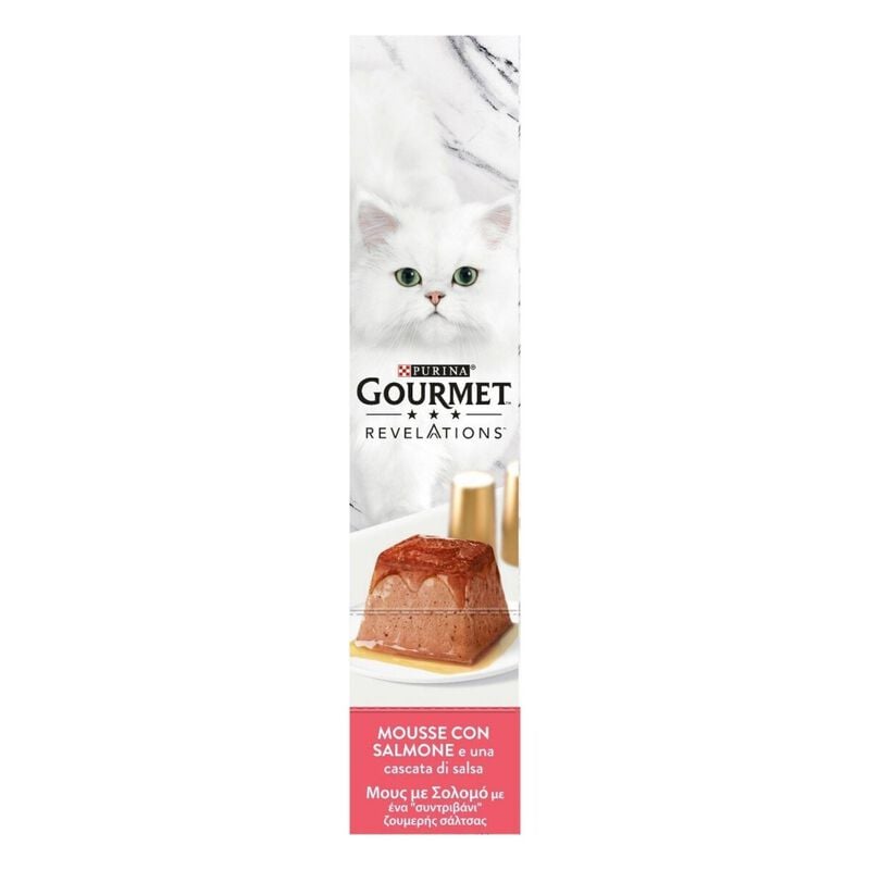 Gourmet Revelation Cat Mousse con Salmone 4 x 57 gr