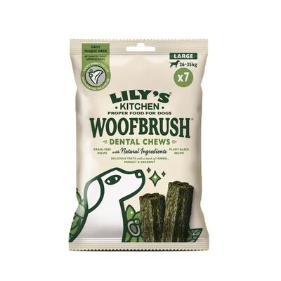 Lily's Kitchen Dog Adult Woofbrush Natural Dental Chew Multipack 10 pz x 13 gr