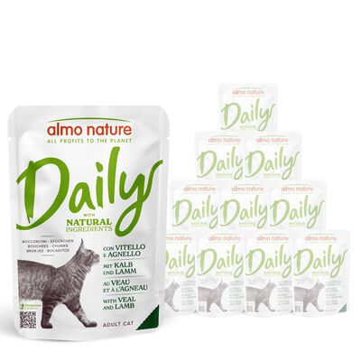 Almo Nature Daily Cat Adult Agnello e Vitello 70gr