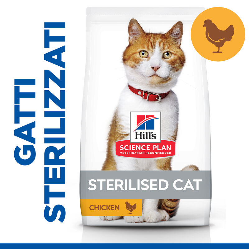 Hill's Science Plan Cat Adult Sterilised al Pollo 3kg