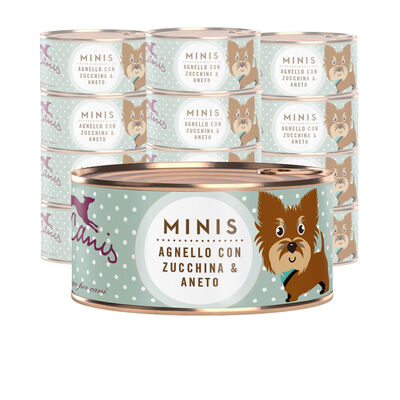Terra Canis Dog Minis Grain Free Agnello con Zucchino e Aneto 100 gr