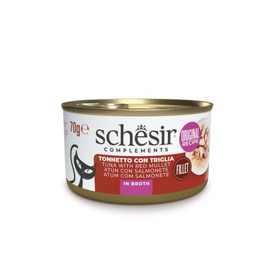Schesir Cat Tonnetto con Triglia in Brodo di Pesce 70 gr