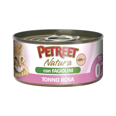 Petreet Cat Tonno rosa Tonno con fagiolini 140 gr
