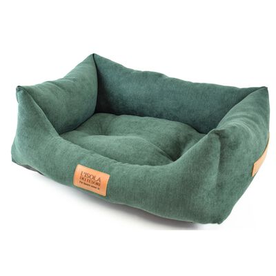 L'Isola dei Tesori Cuccia Relax Premium Verde 45x60 cm