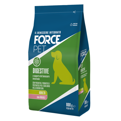 Forcepet Dog Adult Digestive con maiale 800gr
