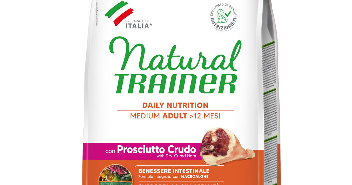 Trainer - Crocchette Per Cani Natural Adult Medium Tonno E Riso 12 Kg - Foto 8
