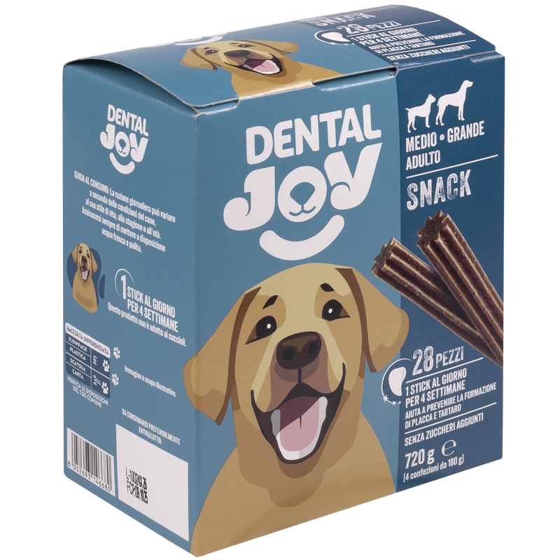 Dentaljoy Snack Dog Medium&Large Multipack 28 pz