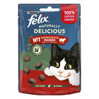 Felix Naturally Delicious Cat Snack con Manzo e Bacche di Goji 50 gr image number 0