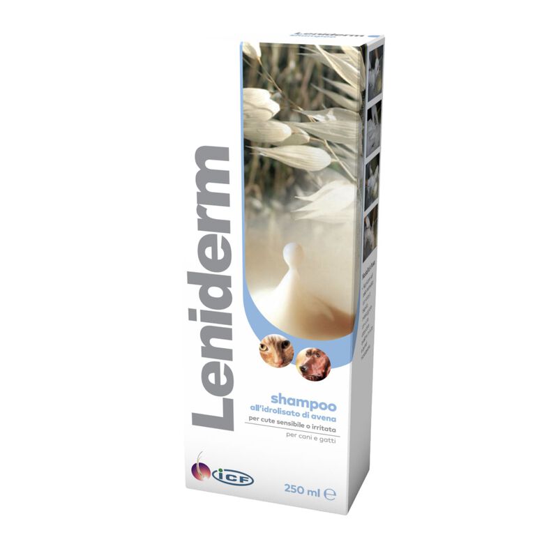 I.c.f Leniderm shampoo per cani e gatti 250 ml