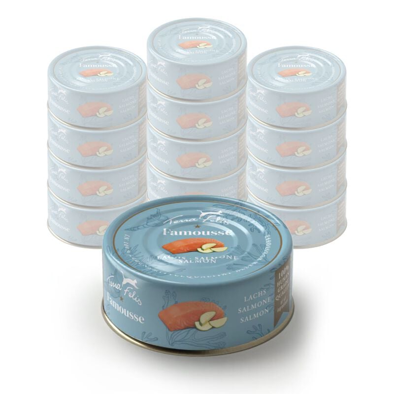 Terra Felis Famousse Cat Adult Salmone 80 gr