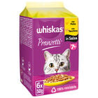 Whiskas Pranzetti Senior Carni Bianche in Salsa con Pollo e Tacchino 6x50gr