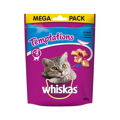 Whiskas Cat Temptations Salmone 180 gr