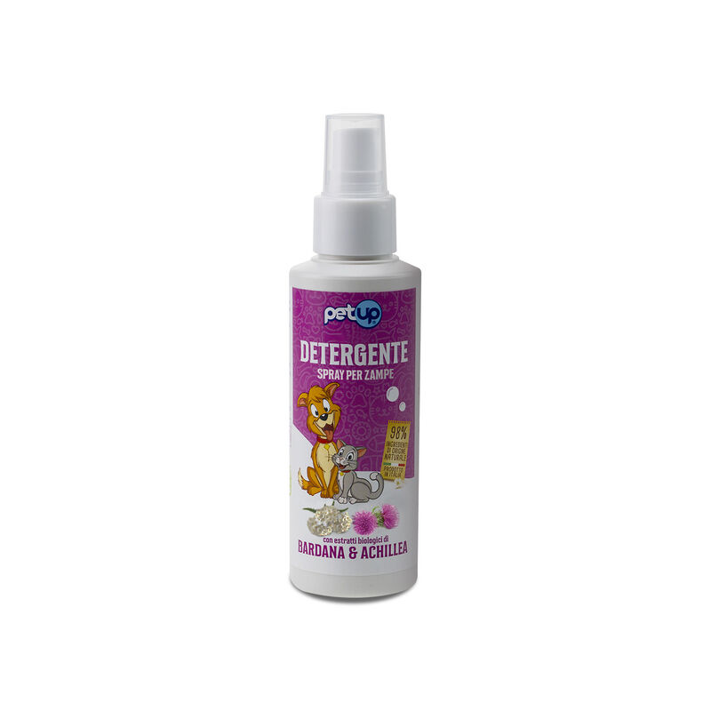 Petup Spray Detergente Zampe per Cani e Gatti 100 ml