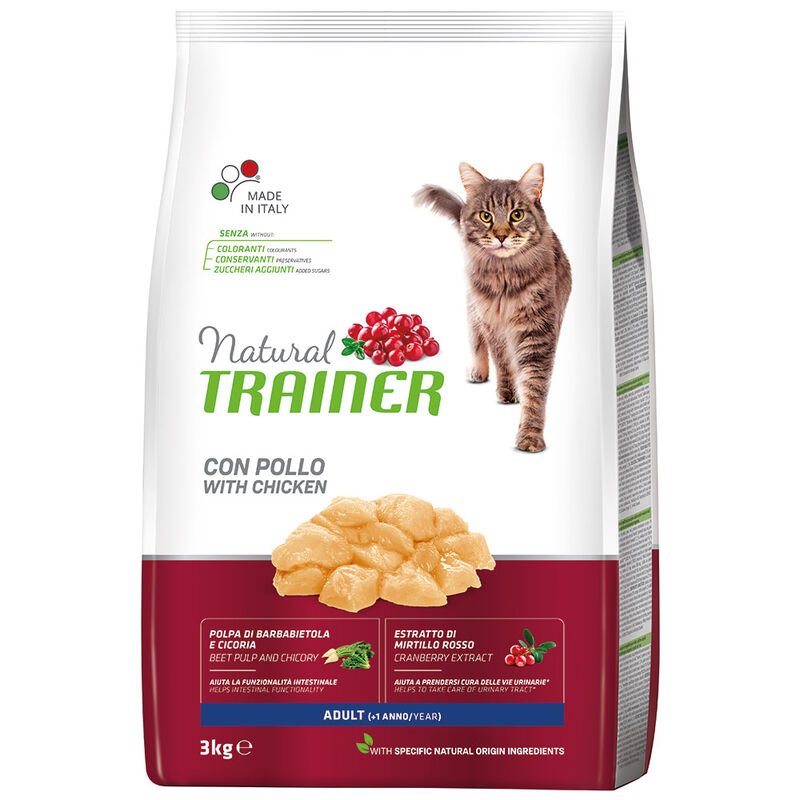 Natural Trainer Cat Adult al Pollo 3 kg