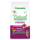 Natural Trainer Cat Adult Sterilised Prosciutto Crudo 1,5 kg