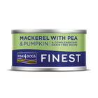 Fish4Dogs Finest Dog Sgombro con Piselli e Zucca 85 gr image number 0