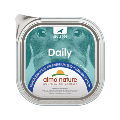 Almo Nature Daily Pesce 300g - Alimento senza glutine per cani