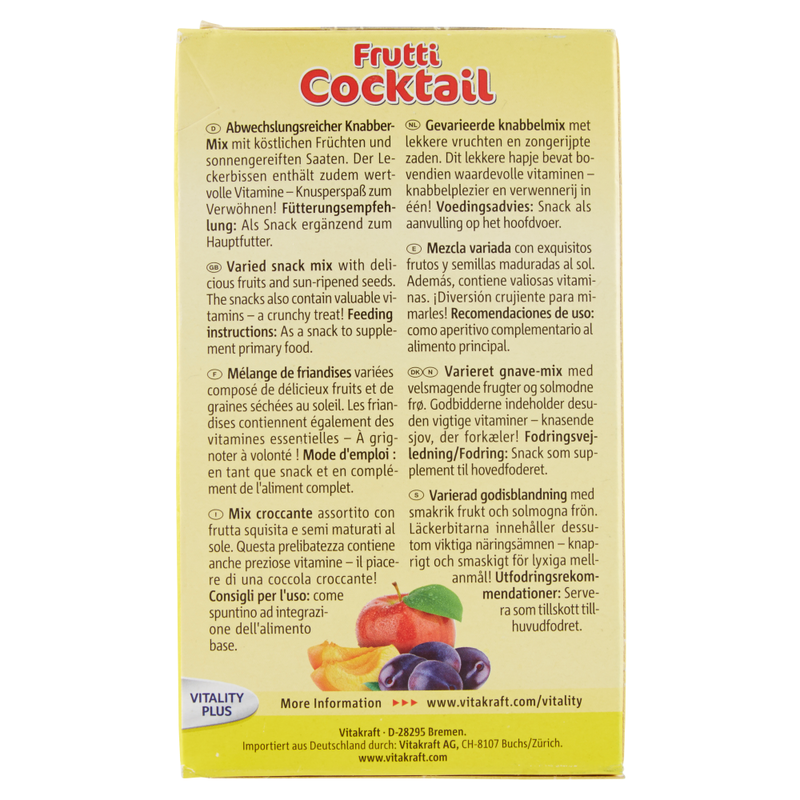 Vitakraft Cocktail di Frutta per canarini 200 g