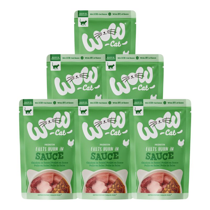 Wow Cat Adult Pollo in Salsa 85 gr