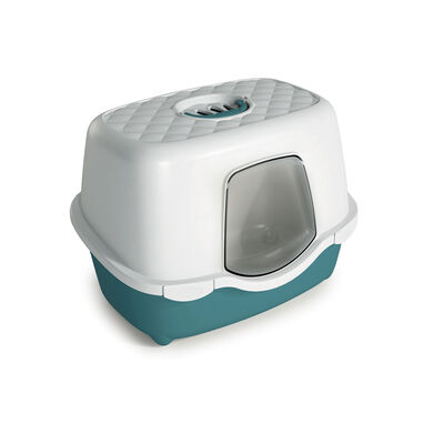 PetUp Toilette Chiusa Matilde per Gatti colore verde