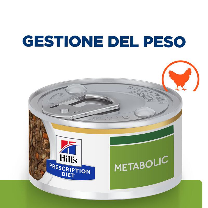 Hill's Prescription Diet Cat Metabolic Spezzatino alle Verdure e Pollo 82 gr.