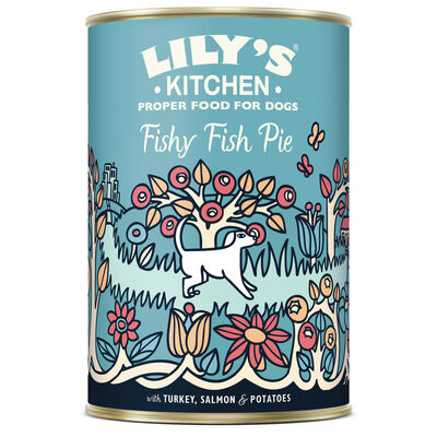Lily's Kitchen Dog Adult Fishy Fish Pie, Pesce 400gr