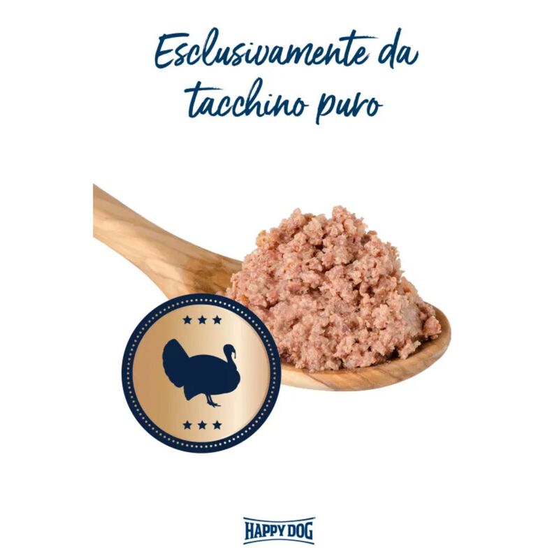 Happy Dog Sensible Pure Tacchino Puro 400 gr