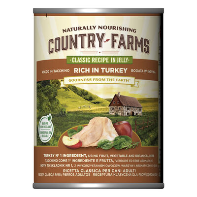 Purina Country Farms Dog Adult con Tacchino 400 gr