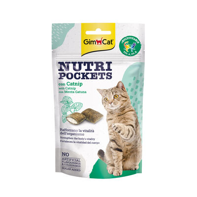 Gimcat Nutri Pocket Catnip&Menta 60 gr
