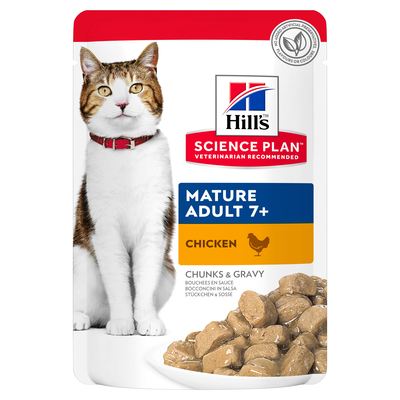 Hill's Science Plan Cat Mature Adult 7+ al Pollo Bustina 85 gr
