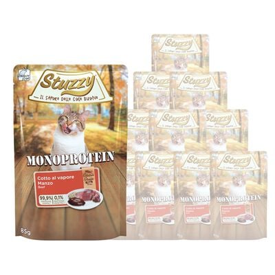Stuzzy Cat Monoprotein Manzo 85 gr