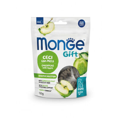 Monge Gift Dog Snack Sensitive Digestione Ceci con Mela 150gr
