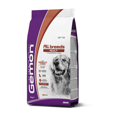 Gemon Dog Adult All breeds con Agnello e riso 3 kg