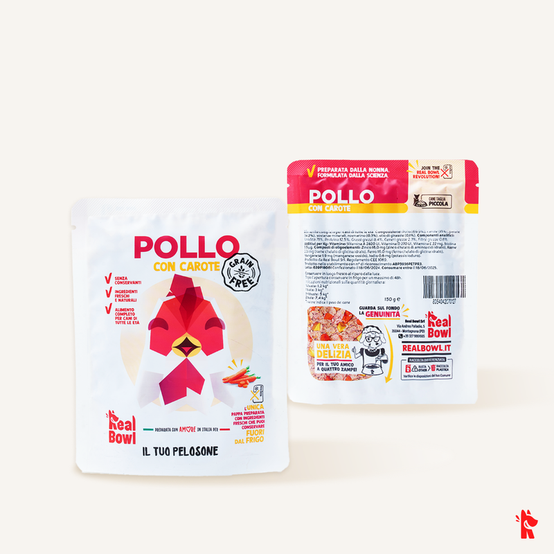 Real Bowl Dog Grain Free Pollo 150 gr