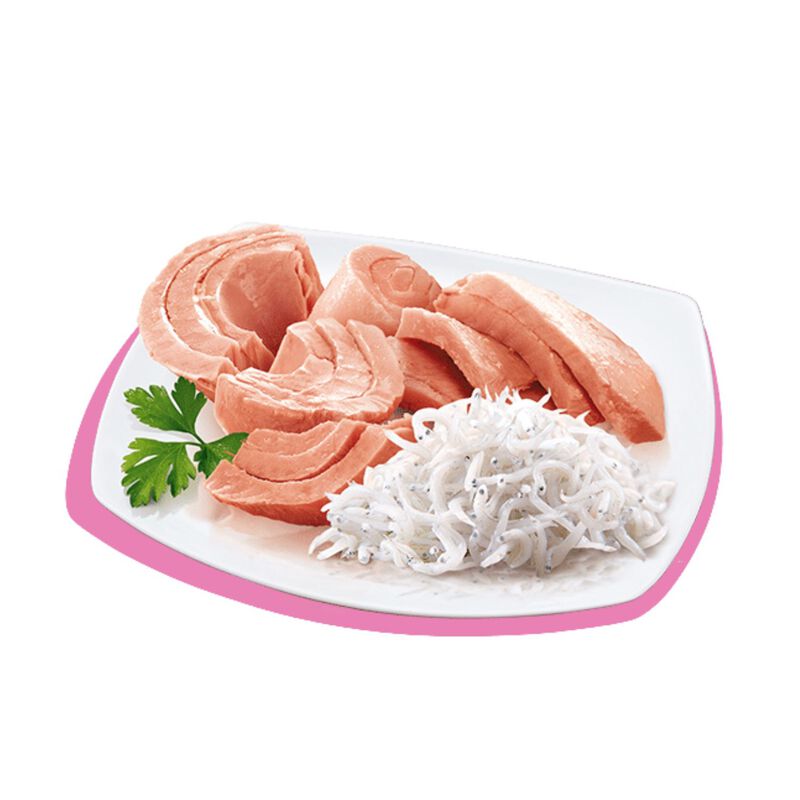 Petreet Cat Tonno rosa con Pesce dell'oceano 6 x 70 gr