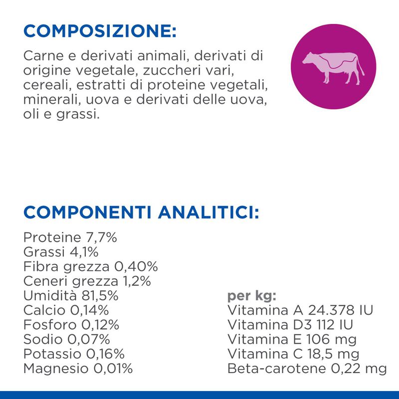 Hill's Science Plan Cat Adult con Manzo Bustina 85 gr