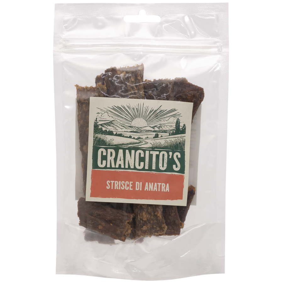 Crancito's Dog Adult Strisce di anatra 80gr