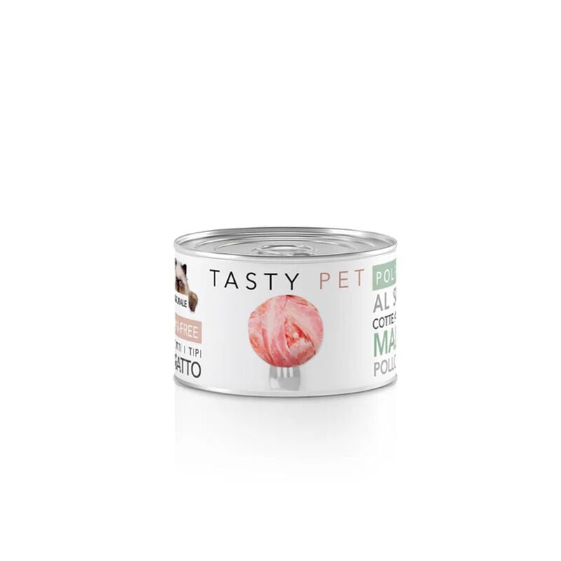 Tasty Pet Polpette al sugo per gatti adulti con Maiale, Mela e Zucca 85 gr