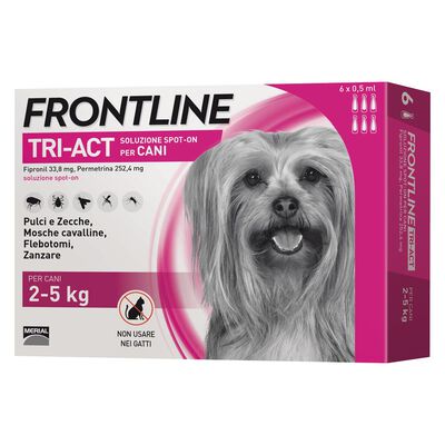 Frontline Tri-act 2-5 kg 6 pipette